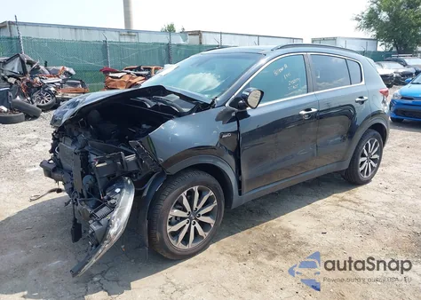 2018 Kia Sportage Ex from USA, damaged, VIN KNDPNCAC9J7311428